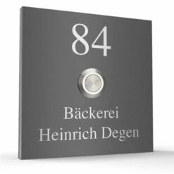 Türklingel Edelstahl 100x100mm Klingelplatte Klingelschild 7 Türklingel Edelstahl 100x100mm Klingelplatte Klingelschild -Türschilder aus Edelstahl Geschäft tuerklingel edelstahl 100x100mm klingelplatte klingelschild4