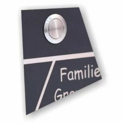 Türklingel Edelstahl 120x120mm Pulverbeschichtet Schwarz 7 Türklingel Edelstahl 120x120mm Pulverbeschichtet Schwarz -Türschilder aus Edelstahl Geschäft tuerklingel edelstahl 120x120mm pulverbeschichtet schwarz3