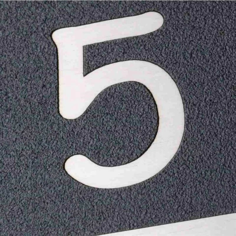 Türklingel Edelstahl 120x120mm Pulverbeschichtet Schwarz 4 Türklingel Edelstahl 120x120mm Pulverbeschichtet Schwarz – Bild 4