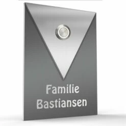 Türklingel Edelstahl Dreieck 110x160mm Klingelplatte Klingelschild Tessa 7 Türklingel Edelstahl Dreieck 110x160mm Klingelplatte Klingelschild Tessa -Türschilder aus Edelstahl Geschäft tuerklingel edelstahl dreieck 110x160mm klingelplatte klingelschild tessa4