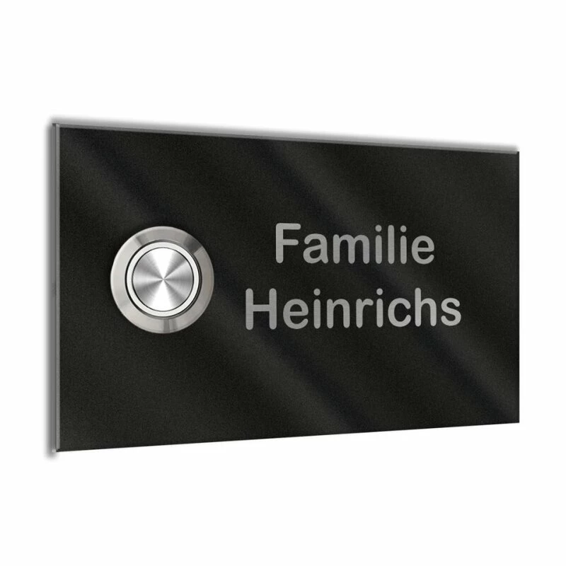 Türklingel Klingelplatte Pfostenklingel 80x50mm Tiggy3 3 Türklingel Klingelplatte Pfostenklingel 80x50mm Tiggy3 – Bild 3