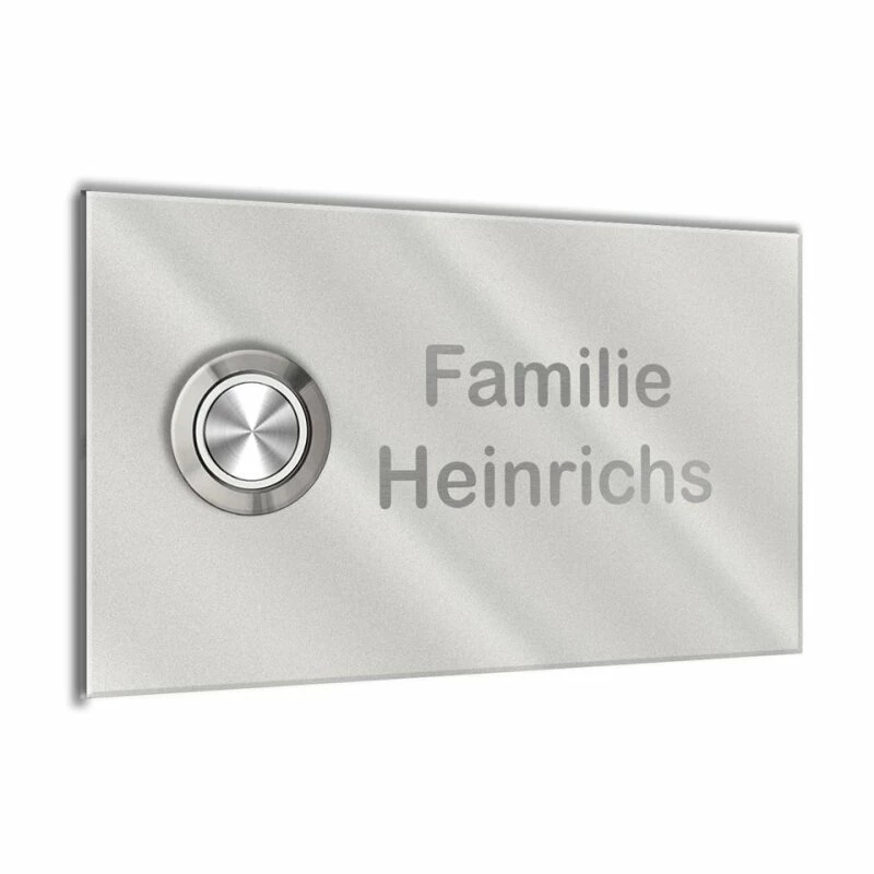 Türklingel Klingelplatte Pfostenklingel 80x50mm Tiggy3 4 Türklingel Klingelplatte Pfostenklingel 80x50mm Tiggy3 – Bild 4