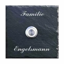 Türklingel Schiefer 100x100mm