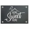 Türschild Aus Natur Schiefer 300x200 Mm Inkl. Beschriftung Home Sweet Home 1