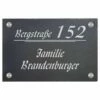 Türschild Aus Natur Schiefer 300x200 Mm Inkl. Beschriftung Topsi