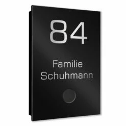 Ultraflache Aufputz Funkklingel Edelstahl 110x160mm RW 400m 52 Melodien Anke -Türschilder aus Edelstahl Geschäft ultraflache aufputz funkklingel edelstahl 110x160mm rw 400m 52 melodien anke3