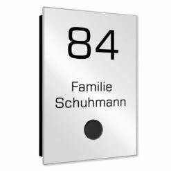 Ultraflache Aufputz Funkklingel Edelstahl 110x160mm RW 400m 52 Melodien Anke -Türschilder aus Edelstahl Geschäft ultraflache aufputz funkklingel edelstahl 110x160mm rw 400m 52 melodien anke4