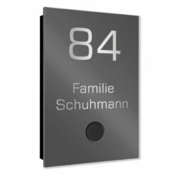 Ultraflache Aufputz Funkklingel Edelstahl 110x160mm RW 400m 52 Melodien Anke -Türschilder aus Edelstahl Geschäft ultraflache aufputz funkklingel edelstahl 110x160mm rw 400m 52 melodien anke5