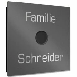 Ultraflache Aufputz Funkklingel Edelstahl 120x120mm RW 400m 52 Melodien Benny -Türschilder aus Edelstahl Geschäft ultraflache aufputz funkklingel edelstahl 120x120mm rw 400m 52 melodien benny4