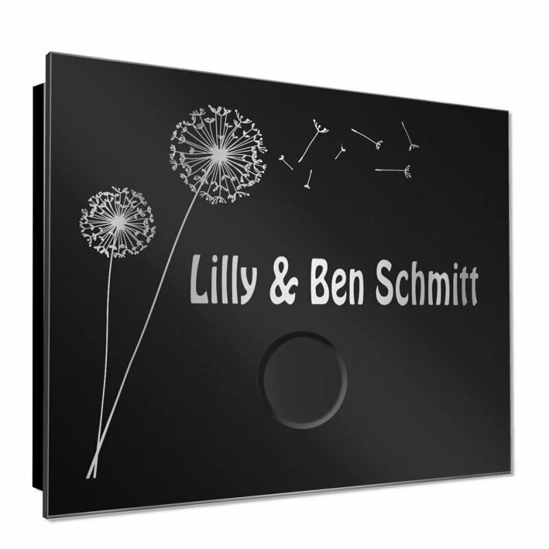 Ultraflache Aufputz Funkklingel Edelstahl 130x100mm RW 400m 52 Melodien Nessi 3 Ultraflache Aufputz Funkklingel Edelstahl 130x100mm RW 400m 52 Melodien Nessi – Bild 3