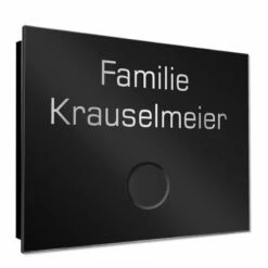 Ultraflache Aufputz Funkklingel Edelstahl 130x100mm RW 400m 52 Melodien Rudi -Türschilder aus Edelstahl Geschäft ultraflache aufputz funkklingel edelstahl 130x100mm rw 400m 52 melodien rudi3