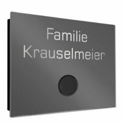 Ultraflache Aufputz Funkklingel Edelstahl 130x100mm RW 400m 52 Melodien Rudi -Türschilder aus Edelstahl Geschäft ultraflache aufputz funkklingel edelstahl 130x100mm rw 400m 52 melodien rudi4