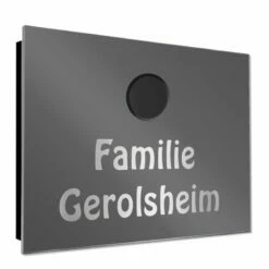 Ultraflache Aufputz Funkklingel Edelstahl 130x100mm RW 400m 56 Melodien Tanja -Türschilder aus Edelstahl Geschäft ultraflache aufputz funkklingel edelstahl 130x100mm rw 400m 52 melodien tanja4