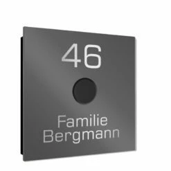 Ultraflache Aufputz Funkklingel Edelstahl 80x80mm RW 400m 52 Melodien Sam 8 Ultraflache Aufputz Funkklingel Edelstahl 80x80mm RW 400m 52 Melodien Sam -Türschilder aus Edelstahl Geschäft ultraflache aufputz funkklingel edelstahl 80x80mm rw 400m 52 melodien sam4