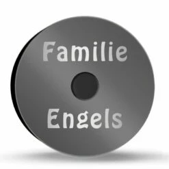 Ultraflache Aufputz Funkklingel Edelstahl 90mm Ø RW 400m 52 Melodien Lina -Türschilder aus Edelstahl Geschäft ultraflache aufputz funkklingel edelstahl 90mm o rw 400m 52 melodien lina4