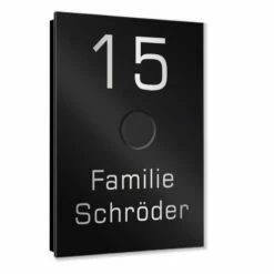 Ultraflache Aufputz Funkklingel Edelstahl 90x140mm RW 400m 52 Melodien Bärbel -Türschilder aus Edelstahl Geschäft ultraflache aufputz funkklingel edelstahl 90x140mm rw 400m 52 melodien baerbel3