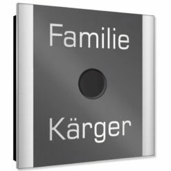 Ultraflache Aufputz Funkklingel Edelstahl RAL7016 Anthrazit Grau 120x120mm RW 400m 52 Melodien Caesar -Türschilder aus Edelstahl Geschäft ultraflache aufputz funkklingel edelstahl ral7016 anthrazit grau 120x120mm rw 400m 52 melodien caesar3