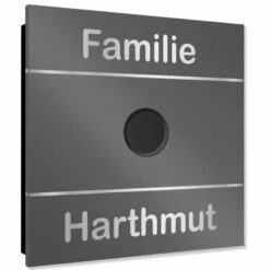 Ultraflache Aufputz Funkklingel Edelstahl RAL7016 Anthrazit Grau 120x120mm RW 400m 52 Melodien Stripe -Türschilder aus Edelstahl Geschäft ultraflache aufputz funkklingel edelstahl ral7016 anthrazit grau 120x120mm rw 400m 52 melodien stripe4