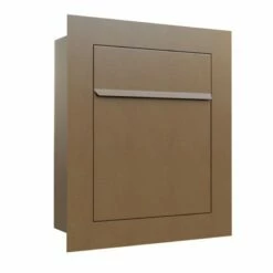 Unterputz Einbaubriefkasten In Rost Optik