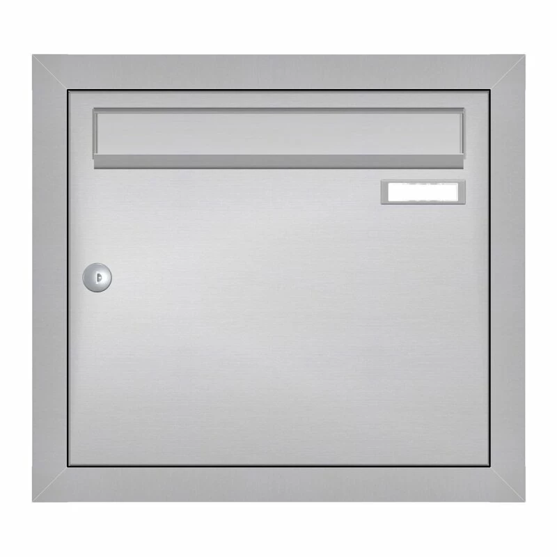 Unterputz Einbaubriefkastenanlage Edelstahl 1-15 Fach Wählbar 2 Unterputz Einbaubriefkastenanlage Edelstahl 1-15 Fach Wählbar – Bild 2