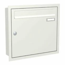Unterputz Einbaubriefkastenanlage Weiß 1-15 Fach Wählbar