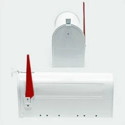 US Mailbox Amerikanischer Briefkasten Postkasten BOX Wandbriefkasten Kult WEIß 7 US Mailbox Amerikanischer Briefkasten Postkasten BOX Wandbriefkasten Kult WEIß -Türschilder aus Edelstahl Geschäft us mailbox amerikanisches design weiss briefkasten standbriefkasten3
