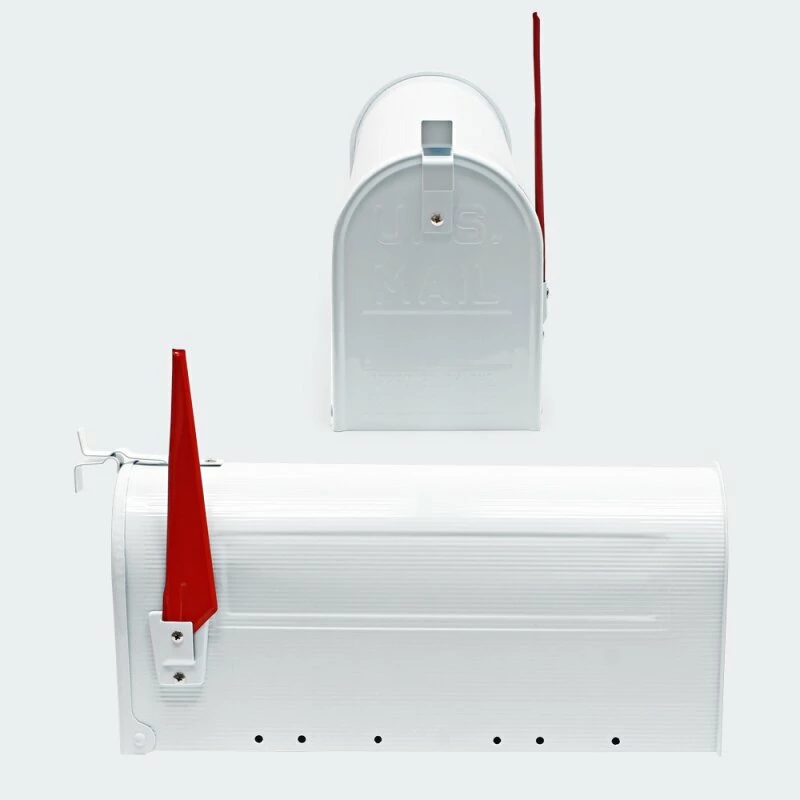 US Mailbox Amerikanischer Briefkasten Postkasten BOX Wandbriefkasten Kult WEIß 3 US Mailbox Amerikanischer Briefkasten Postkasten BOX Wandbriefkasten Kult WEIß – Bild 3