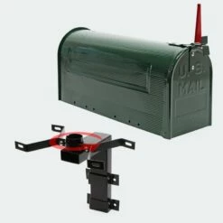 US Mailbox Briefkasten Amerikanisches Design Grün Mit Wandhalterung -Türschilder aus Edelstahl Geschäft us mailbox briefkasten amerikanisches design gruen mit wandhalterung3