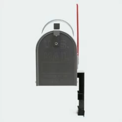 US Mailbox Briefkasten Amerikanisches Design Silbergrau Wandhalterung -Türschilder aus Edelstahl Geschäft us mailbox briefkasten amerikanisches design silbergrau wandhalterung2