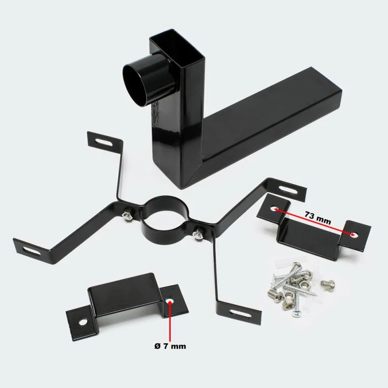 US Mailbox Briefkasten Amerikanisches Design Weiß Mit Wandhalterung 11 US Mailbox Briefkasten Amerikanisches Design Weiß Mit Wandhalterung – Bild 11