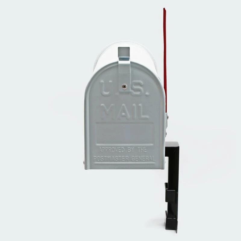 US Mailbox Briefkasten Amerikanisches Design Weiß Mit Wandhalterung 2 US Mailbox Briefkasten Amerikanisches Design Weiß Mit Wandhalterung – Bild 2