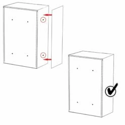 Wand Briefkastenanlage 3FACH SCHWARZ RAL 9005 Pulverbeschichtet -Türschilder aus Edelstahl Geschäft wand briefkastenanlage 3fach schwarz ral 9005 pulverbeschichtet6