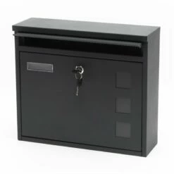 Wandbriefkästen Mit Sichtfenster Beliebig Erweiterbar Bis 50 Kästen In RAL 7016 Feinstruktur Mit Edelstahlblende -Türschilder aus Edelstahl Geschäft wandbriefkaesten mit sichtfenster beliebig erweiterbar bis 50 kaesten in ral 7016 feinstruktur mit edelstahlblende12