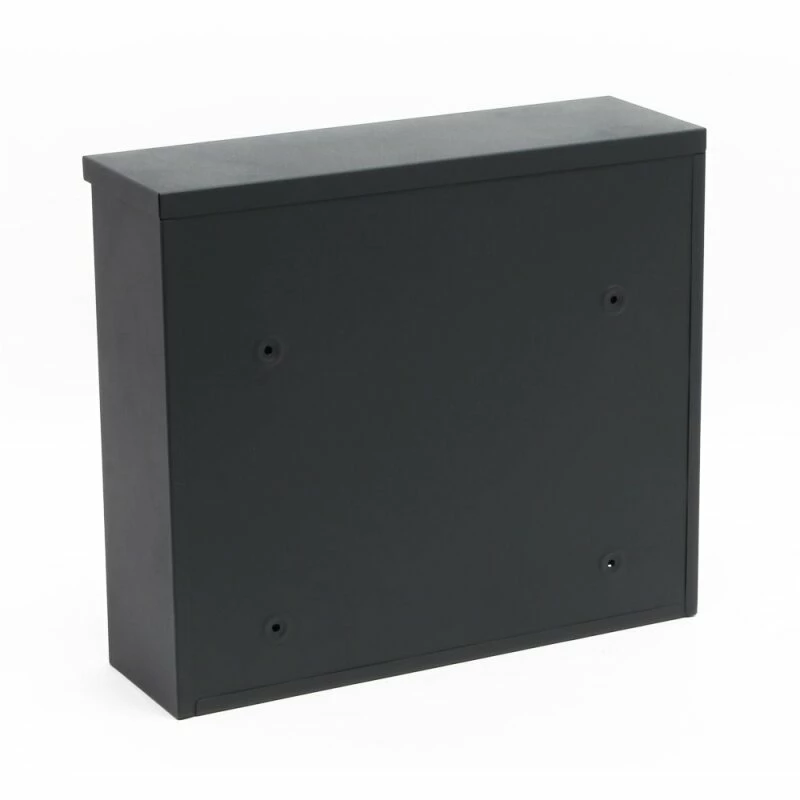 Wandbriefkästen Ohne Sichtfenster Beliebig Erweiterbar Bis 50 Kästen In RAL 7016 Feinstruktur Mit Edelstahlblende 10 Wandbriefkästen Ohne Sichtfenster Beliebig Erweiterbar Bis 50 Kästen In RAL 7016 Feinstruktur Mit Edelstahlblende – Bild 10