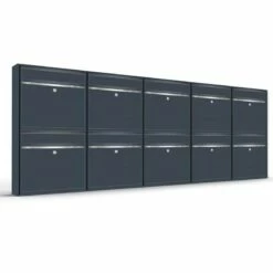 Wandbriefkästen Ohne Sichtfenster Beliebig Erweiterbar Bis 50 Kästen In RAL 7016 Feinstruktur Mit Edelstahlblende 18 Wandbriefkästen Ohne Sichtfenster Beliebig Erweiterbar Bis 50 Kästen In RAL 7016 Feinstruktur Mit Edelstahlblende -Türschilder aus Edelstahl Geschäft wandbriefkaesten ohne sichtfenster beliebig erweiterbar bis 50 kaesten in ral 7016 feinstruktur mit edelstahlblende6