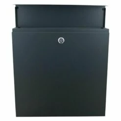 Wandbriefkasten Briefkasten Postkasten Mit Zeitungsfach RAL 7016 Anthrazit Grau -Türschilder aus Edelstahl Geschäft wandbriefkasten briefkasten postkasten mit zeitungsfach ral 7016 anthrazit grau3