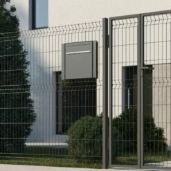 Zaunbriefkasten Anthrazit RAL 7016 -Türschilder aus Edelstahl Geschäft zaunbriefkasten anthrazit ral 701610