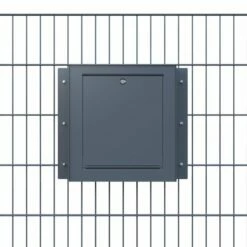 Zaunbriefkasten Anthrazit RAL 7016 -Türschilder aus Edelstahl Geschäft zaunbriefkasten anthrazit ral 70165