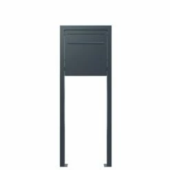 Zaunbriefkasten Standbriefkasten Schwarz RAL 9005 -Türschilder aus Edelstahl Geschäft zaunbriefkasten standbriefkasten schwarz ral 90053