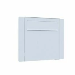 Zaunbriefkasten Weiß RAL 9016