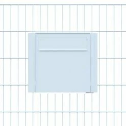 Zaunbriefkasten Weiß RAL 9016 -Türschilder aus Edelstahl Geschäft zaunbriefkasten weiss ral 90163