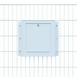 Zaunbriefkasten Weiß RAL 9016 -Türschilder aus Edelstahl Geschäft zaunbriefkasten weiss ral 90165