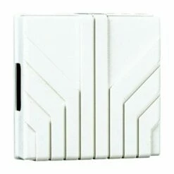 Zweiklang-Gong Elektromechanisch Abdeckung In Weiss