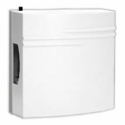 Zweiklang Gong Sonnet Reinweiss Elektromechanisch Mit AN AUS SCHALTER