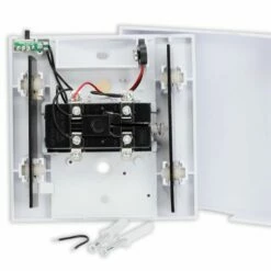 Zweiklang Gong Sonnet Reinweiss Elektromechanisch Mit AN AUS SCHALTER -Türschilder aus Edelstahl Geschäft zweiklang gong sonnet reinweiss elektromechanisch mit an aus schalter3